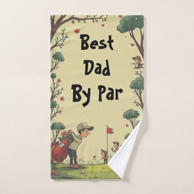 Meilleur papa par rapport (Serviette à main)