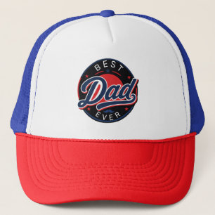Meilleur Papa Patriote Casquette de Camionneur F