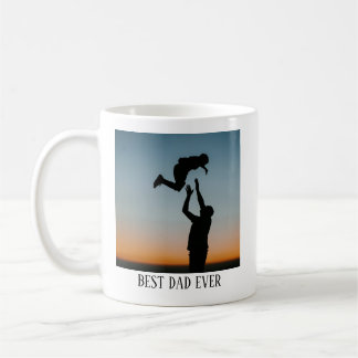Meilleur Papa Personnalisé Tasse de Café avec Phot