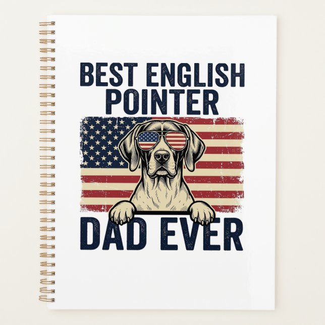 Meilleur Papa Pointer Anglais de tous les temps Ch (Devant)