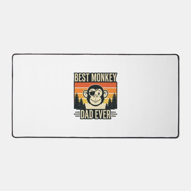 Meilleur Papa Singe Vintage T-shirt de Papa Singe_ (Recto)