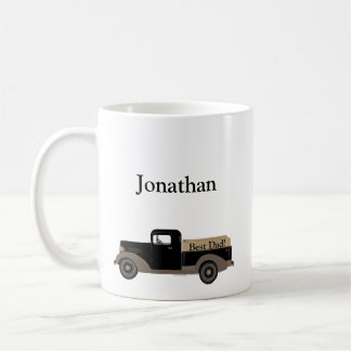Meilleur Papa ! Tasse à café Mug Camion Ancien