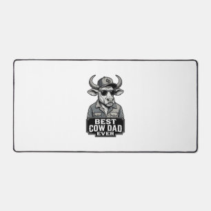 Meilleur papa vache jamais design de gravure vinta