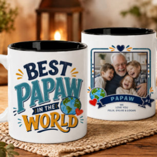 Meilleur Papaw du Monde Mug Photo