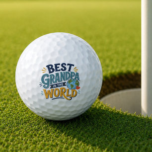 Meilleur Papi du Monde Cadeau Balle de Golf