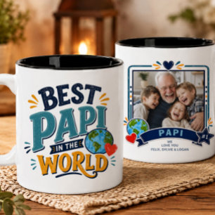 Meilleur Papi du Monde Mug Photo