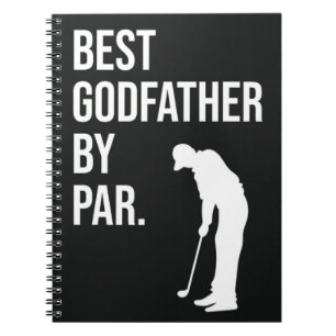 Meilleur Parrain Par Oncle Golf Cadeaux Cahier
