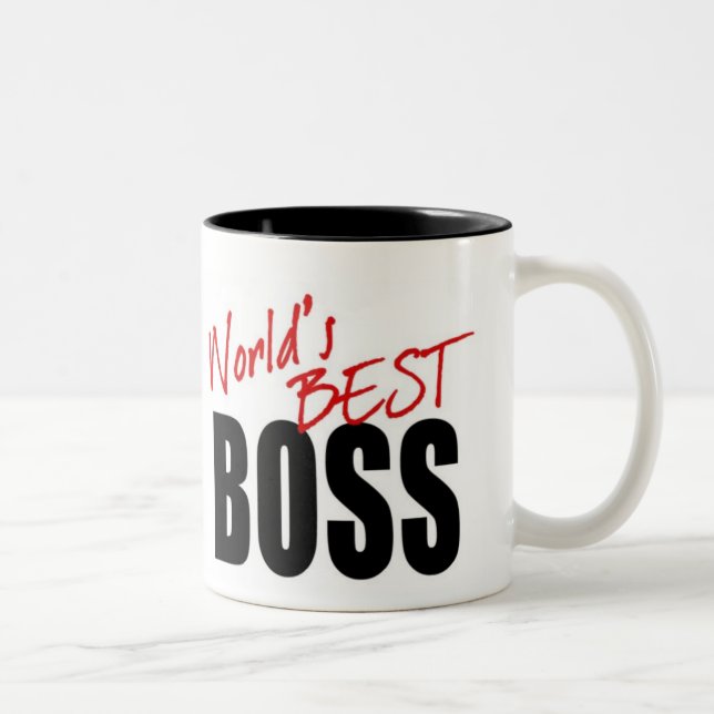 MEILLEUR PATRON DU MONDE - mug (Droit)