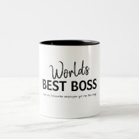 Meilleur Patron du Monde Mug Café Cadeau Drôle pou