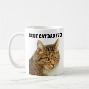 MEILLEUR PÈRE À CHAT JAMAIS MUGS PHOTO PERSONNALIS