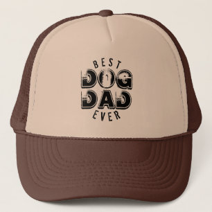 MEILLEUR PÈRE DE CHIEN TRUQUEUR CASQUETTE