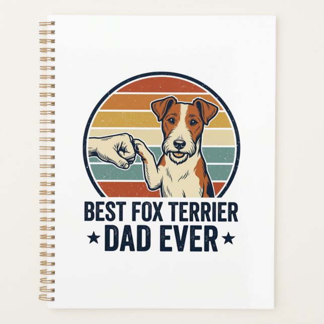 Meilleur père Fox Terrier de tous les temps Chemis (Devant)