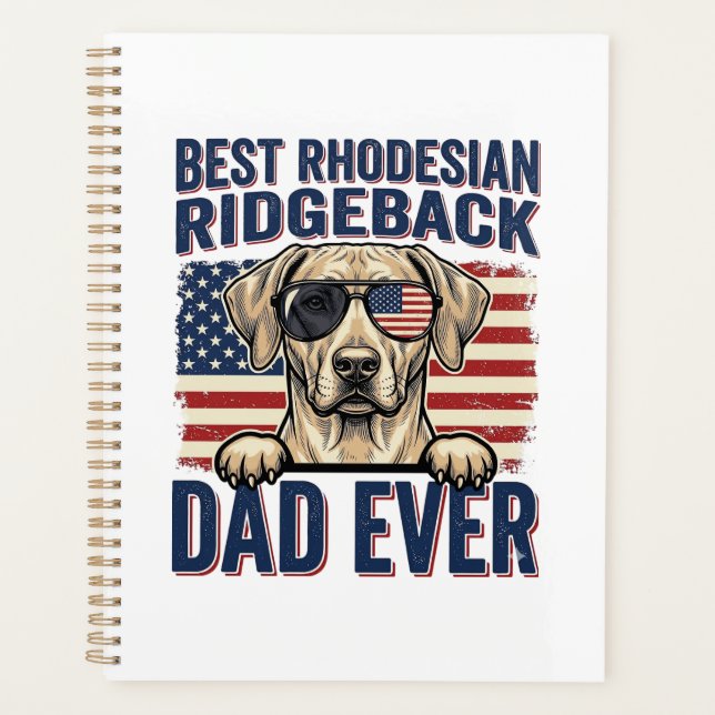 Meilleur père Rhodesian Ridgeback vintage de tous  (Devant)