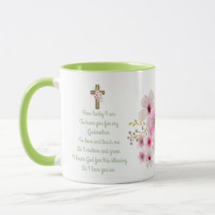 Meilleur POÈME MUG DE MÈRE GODMOTHER du monde, Per