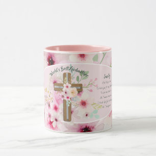 Meilleur POÈME MUG DE MÈRE GODMOTHER du monde, Per