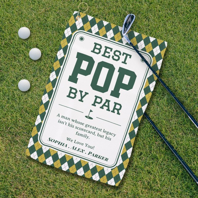 Meilleur Pop par Par Cadeau de serviette de golf p (Créateur téléchargé)