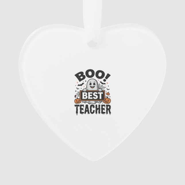 Meilleur Professeur Boo Design Halloween Vintage_ (devant)