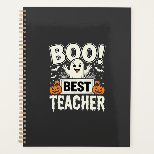 Meilleur professeur Halloween Fantôme Design_1 (Devant)