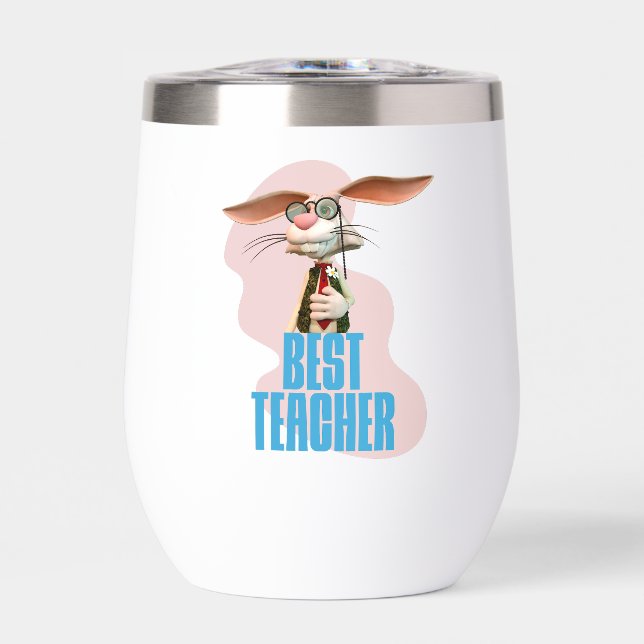 Meilleur Professeur Lapin Drôle Humour de Classe (Avant)