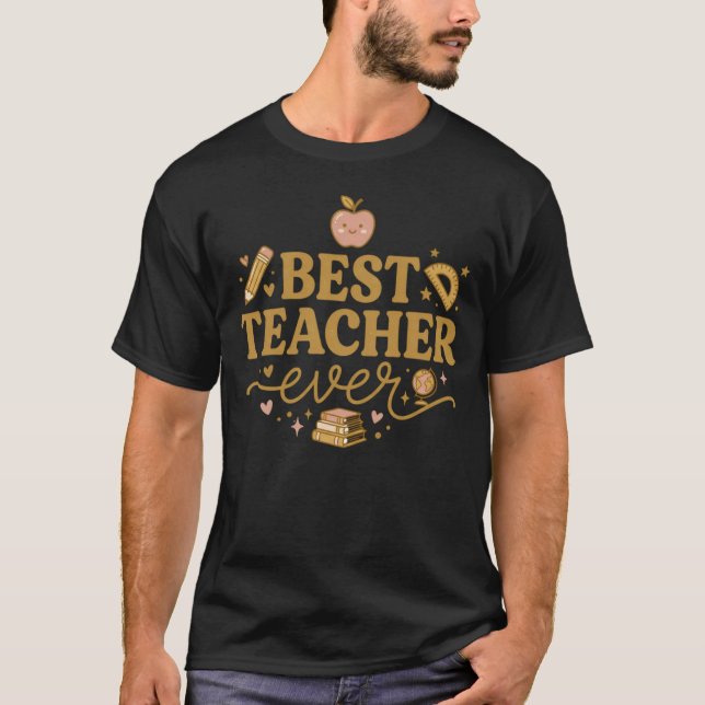 Meilleur Professeur T-Shirt (Devant)