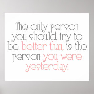 Meilleur Que Vous Étiez Poster Hier