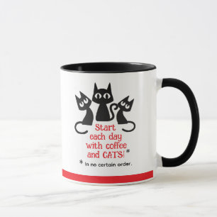 Meilleur Rire ! Funny Chat thème cadeau Mug