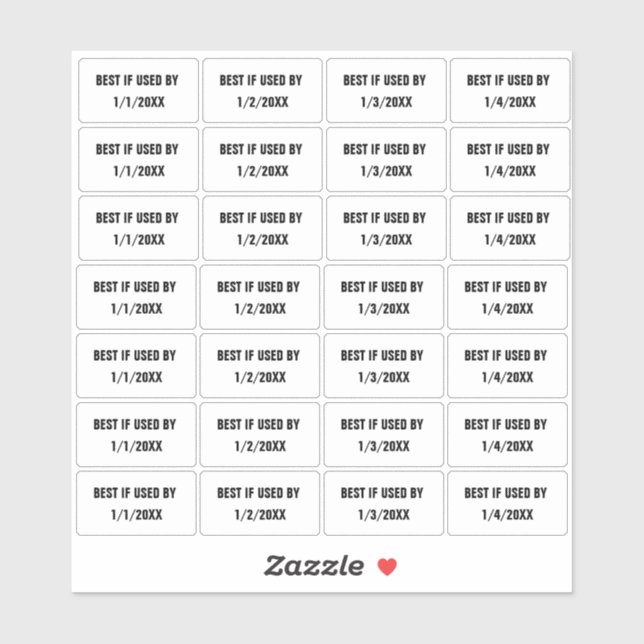 Meilleur si utilisé par des autocollants d'étiquet (Feuille)