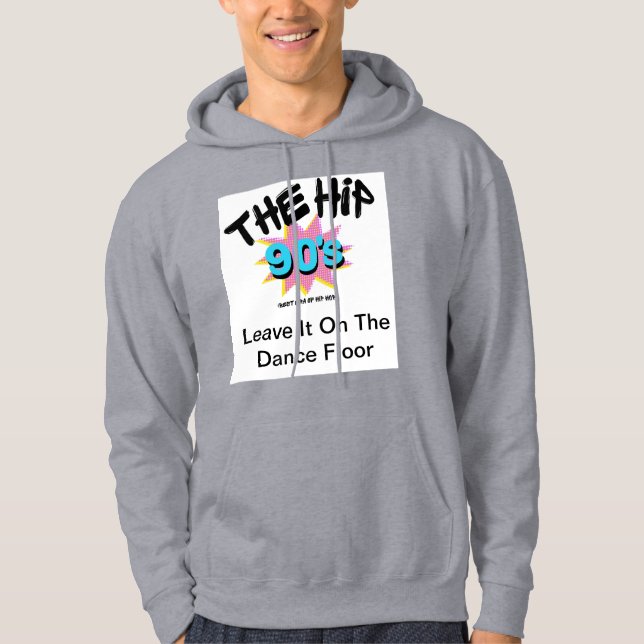 Meilleur sweat - shirt à capuche hip hop des année (Devant)