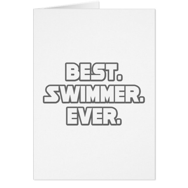 Meilleur Swimmer jamais (Devant)