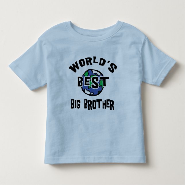 Meilleur T-shirt Big Brother au monde (Devant)