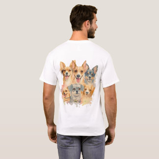 Meilleur T-shirt de design de chien pour couple 7