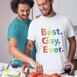 Meilleur T-Shirt Drapeau Arc-en-Ciel LGBT de tous