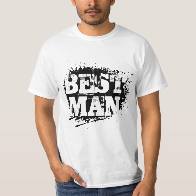 Meilleur t-shirt homme pour la fête de bachelor (Devant)