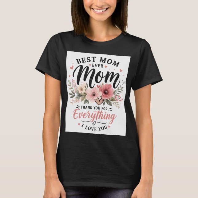 MEILLEUR T-SHIRT MAMAN (Devant)