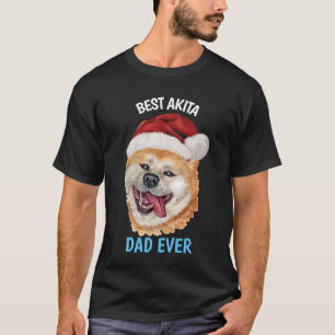 Meilleur T-shirt Papa Akita