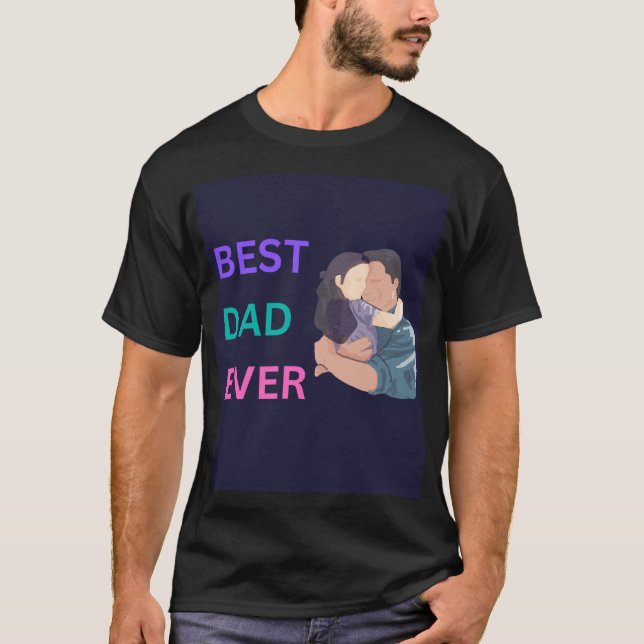 Meilleur T-shirt Papa Ever pour la fête des pères (Devant)