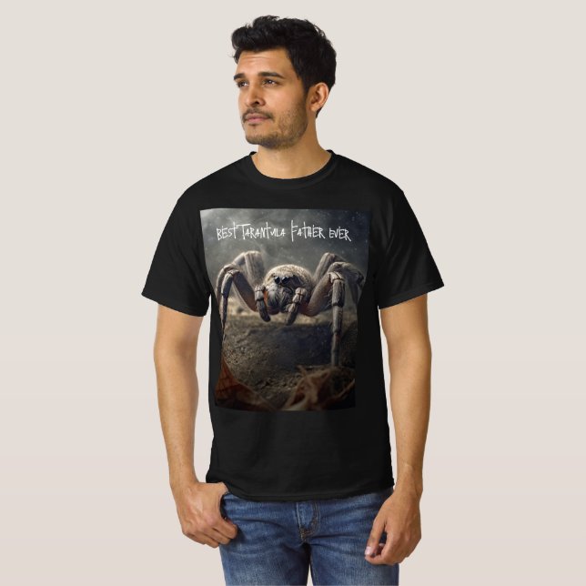 Meilleur T-shirt Père Tarantula (Devant entier)
