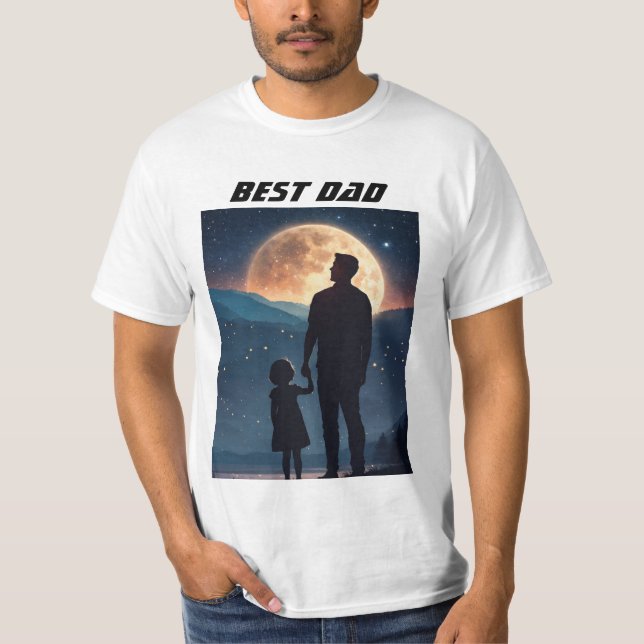 Meilleur T-shirt pour papa (Devant)