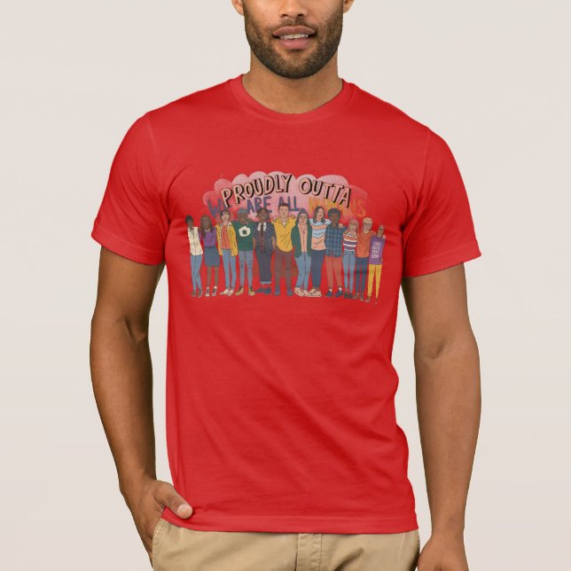Meilleur T-shirt ''Proudly Outta'' (Devant)