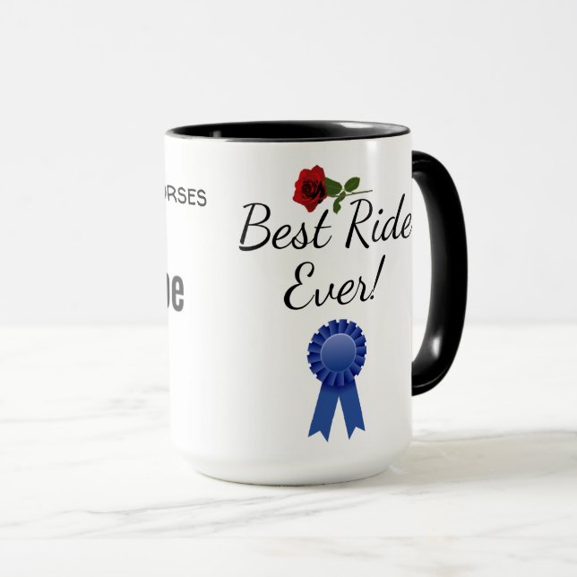 Meilleur trajet jamais Mug (Devant droit)
