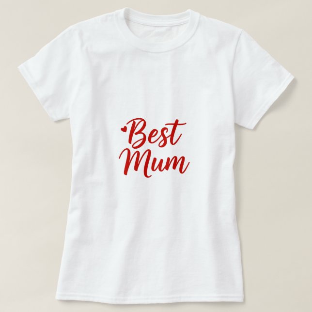 Meilleur Tshirt Maman pour femmes (Design devant)