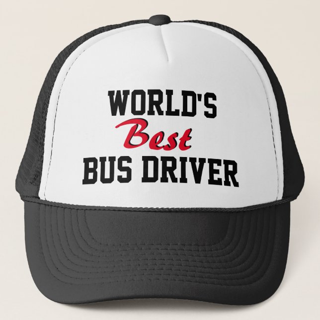 Meilleur vendeur ! Meilleur casquette de conducteu (Devant)