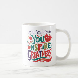 Meilleure appréciation de l'enseignant Mug cadeau