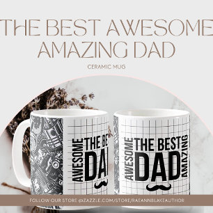 Meilleure Belle Mug en céramique papa Extraordinai