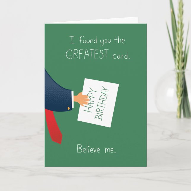 MEILLEURE carte d'anniversaire (Devant)