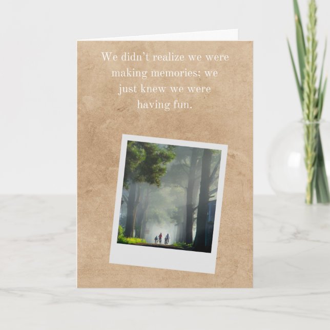 Meilleure carte d'aventure d'amitié de garçons à v (Devant)