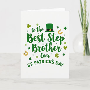 Meilleure Carte de Beau-Frère pour St. Patrick