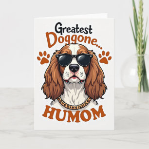 Meilleure carte de chien Humom en faux foil