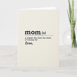 Meilleure Carte de Définition de Maman