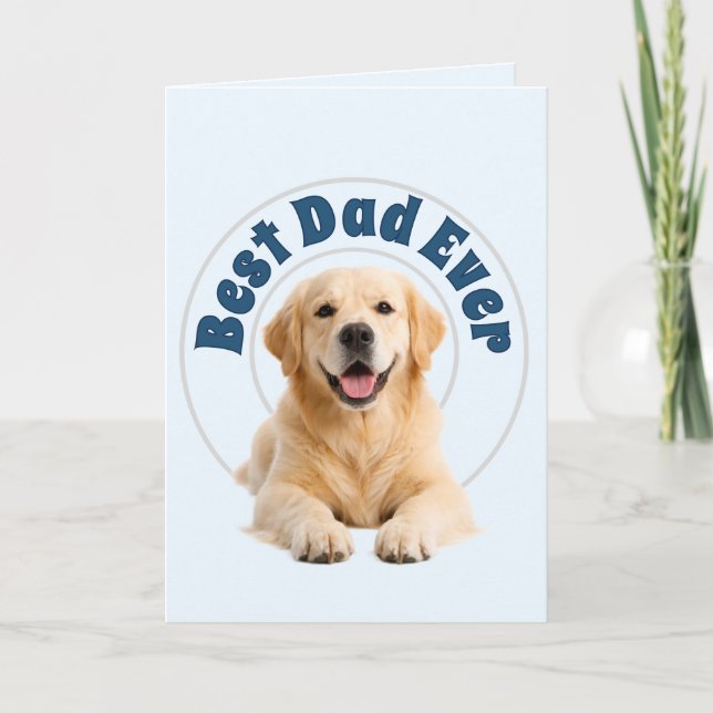 Meilleure Carte de Fête des Pères pour Papa (Devant)